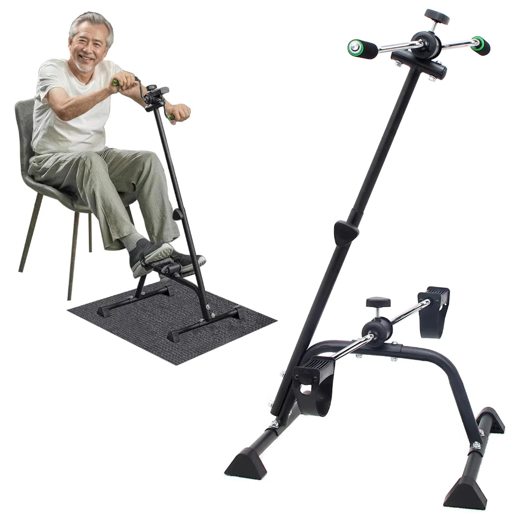 Mini Bicicleta Ergometrica Para Mãos e Pés + Massageador elétrico de Brinde